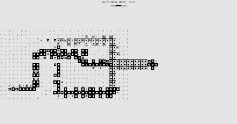 Diagrama minimalista de modelo CFA com fatores latentes e índices de ajuste em tela de laptop