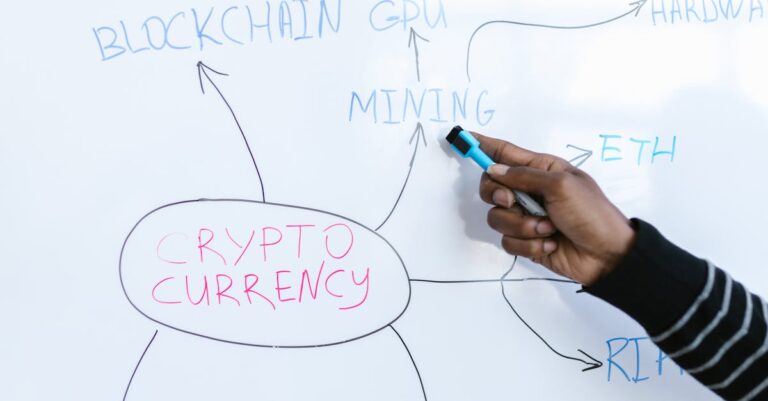 Diagrama minimalista de fluxograma PRISMA sobre mesa de trabalho acadêmico iluminada naturalmente.